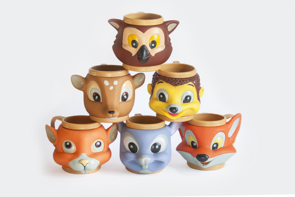 Forest Animal Cups