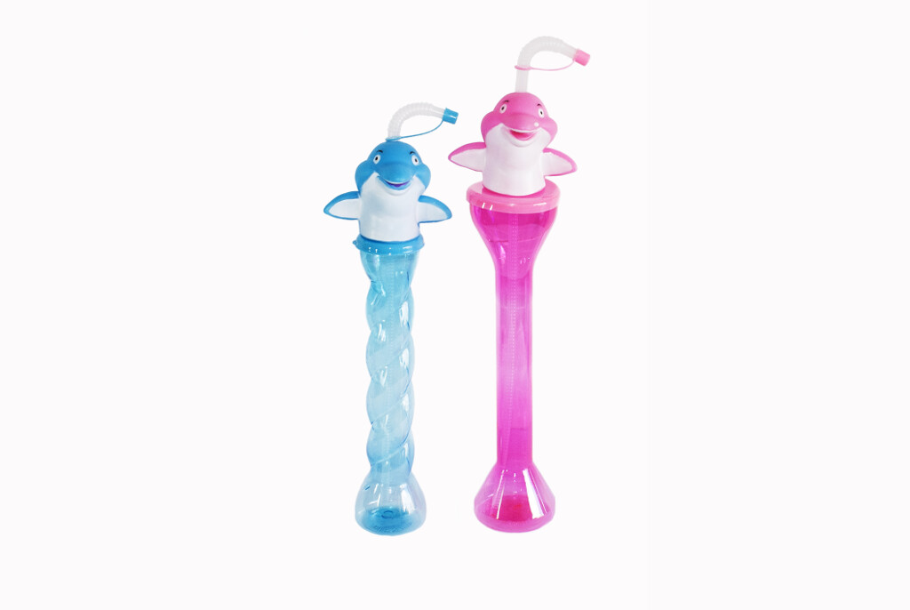 Half Dolphin ( Pink and Blue 600ml )